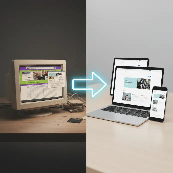 Refonte et performance site web - modernisation et optimisation complète