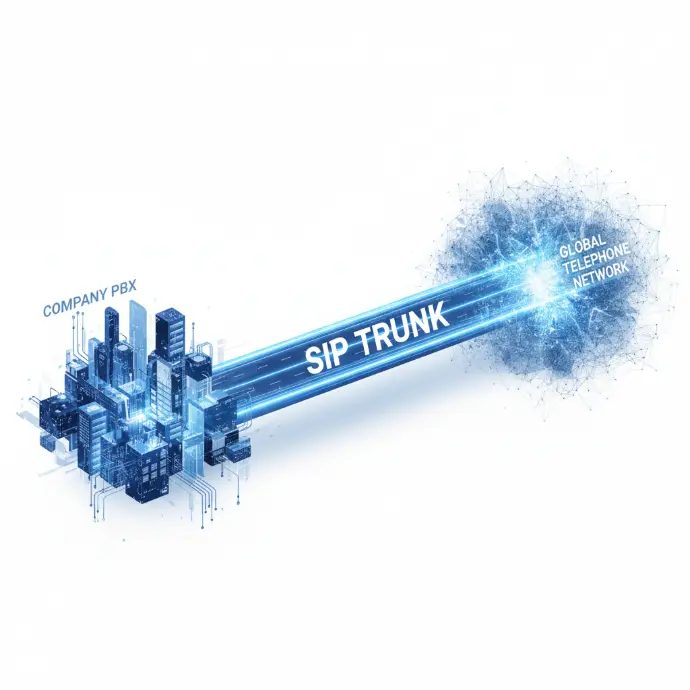 Trunk SIP sécurisé - chiffrement TLS et protection des communications