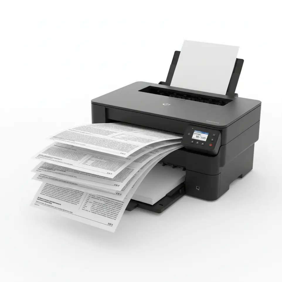 Imprimante A4 noir et blanc professionnelle - vitesse et économie