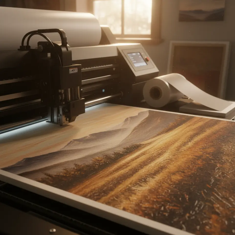 Impression grand format entreprise - qualité et précision