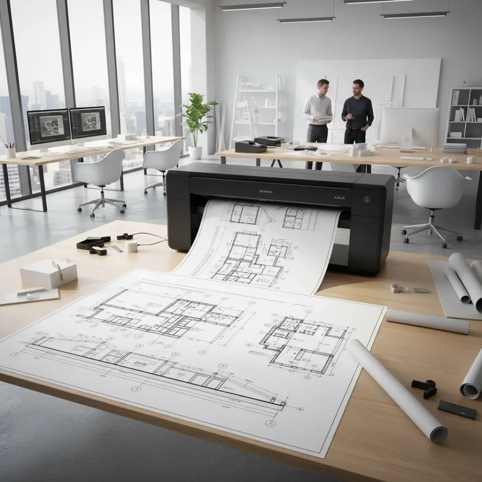 Imprimante grand format couleur - visuels et communications