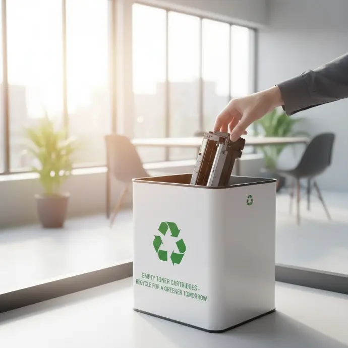 Consommables éco-responsables - recyclage et impact environnemental