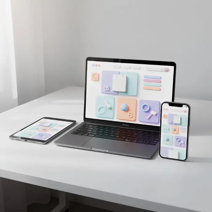 Site web entreprise - design moderne et optimisé SEO