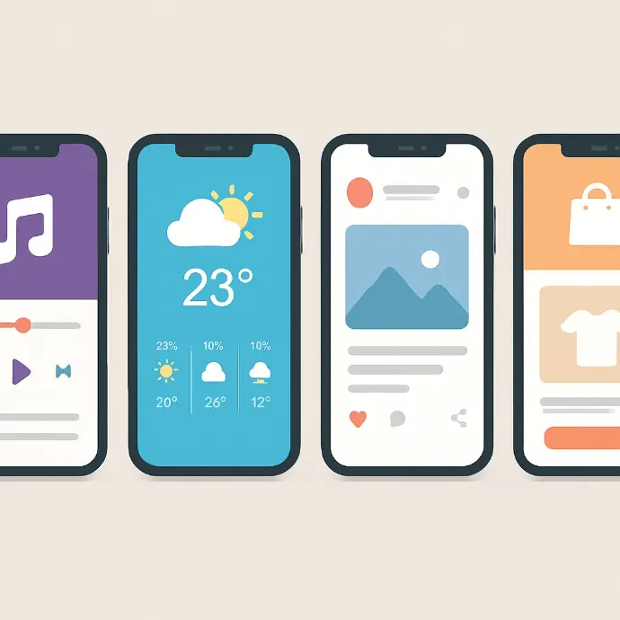 Maquette application mobile - wireframe et prototype interactif