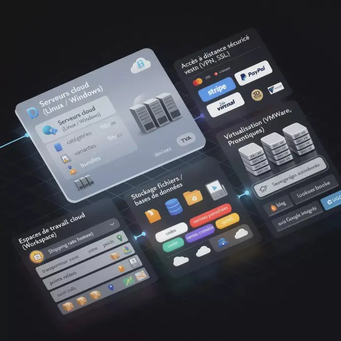 Hébergement cloud sécurisé - données en France et conformité RGPD