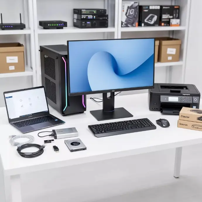 Matériel informatique industrie - solutions robustes et durables