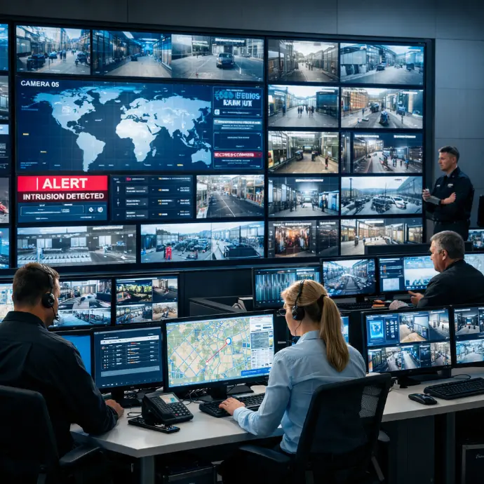 Télésurveillance vidéo - vérification visuelle avant intervention