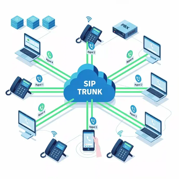 Numéros SIP virtuels - DDI et portabilité des numéros