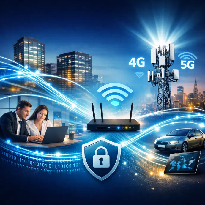 SD-WAN multi-sites - connectivité optimisée et sécurisée