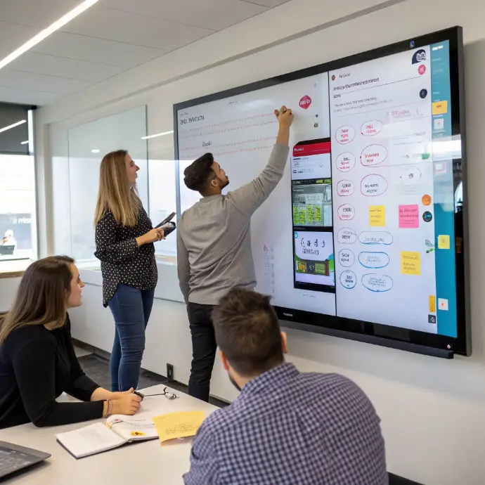 Paperboard numérique sans fil - connexion mobile et tablette