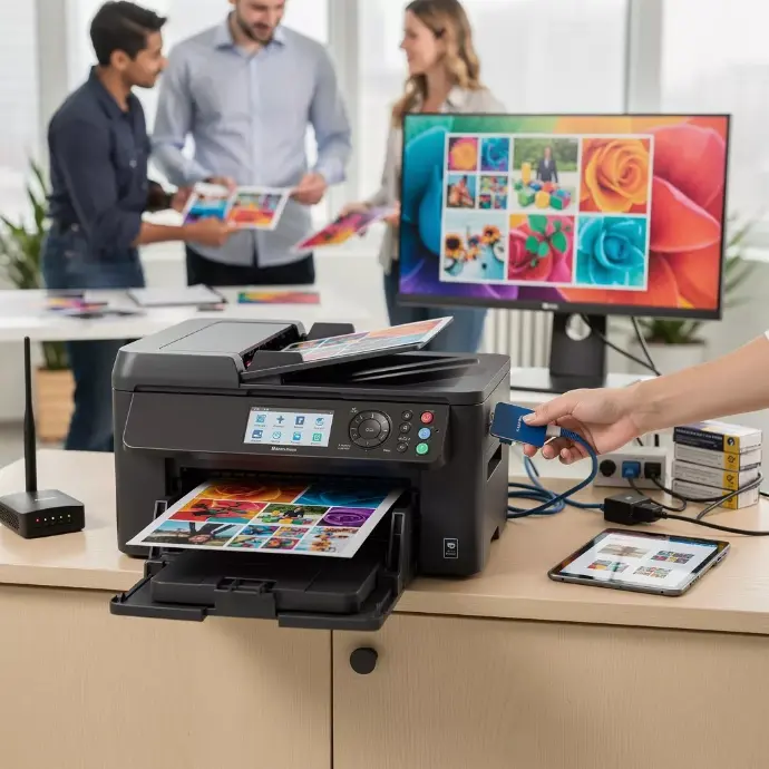 Imprimante A4 couleur recto-verso - économies et productivité