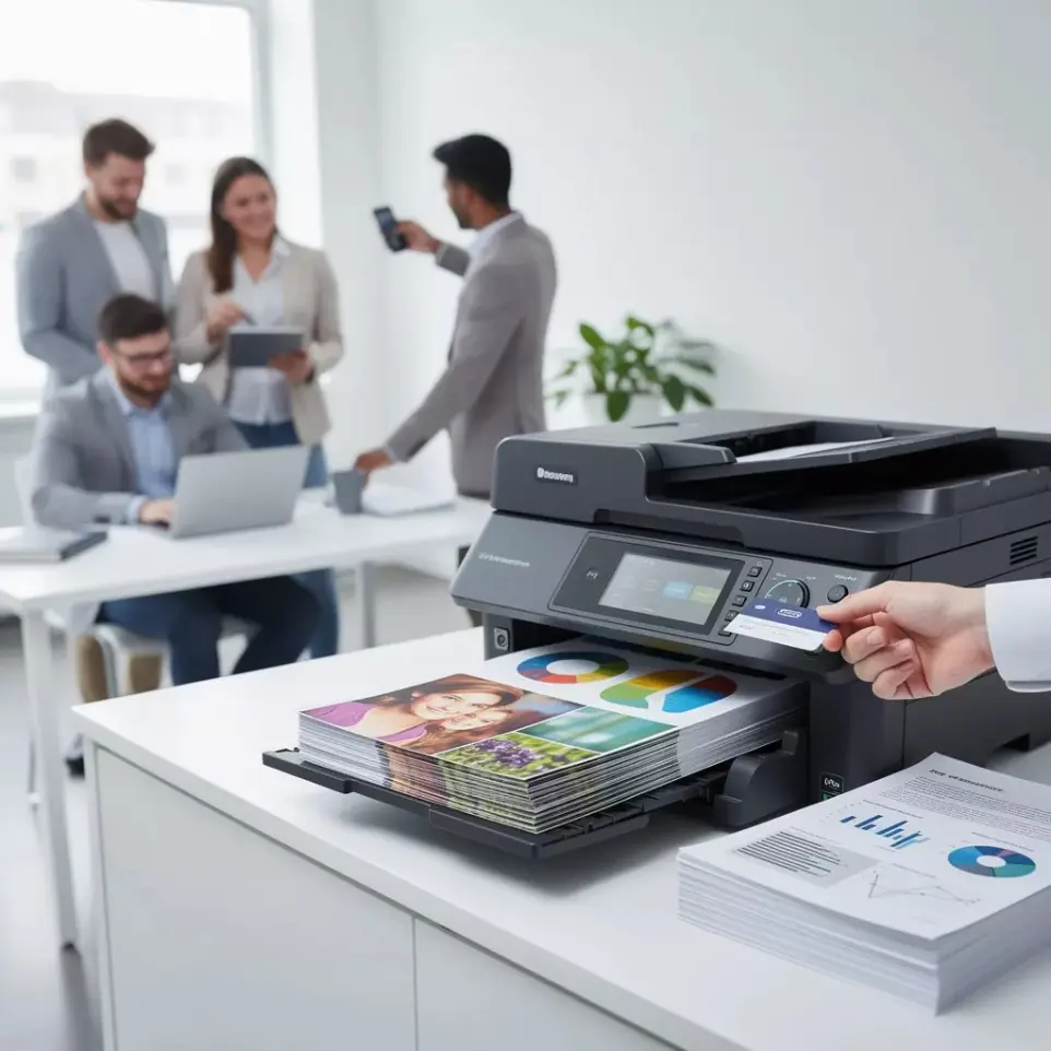 Imprimante A3 couleur réseau - partage et gestion centralisée