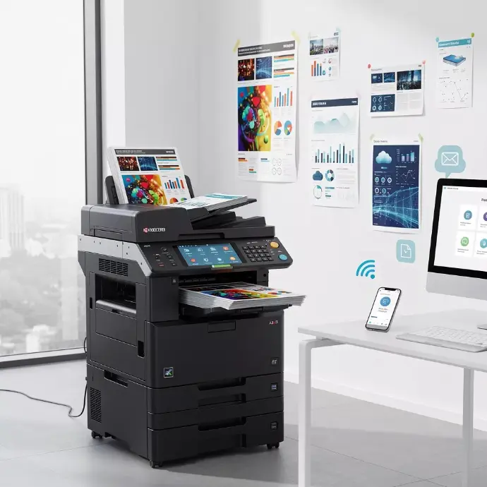 Photocopieur A3 couleur recto-verso - économies et productivité