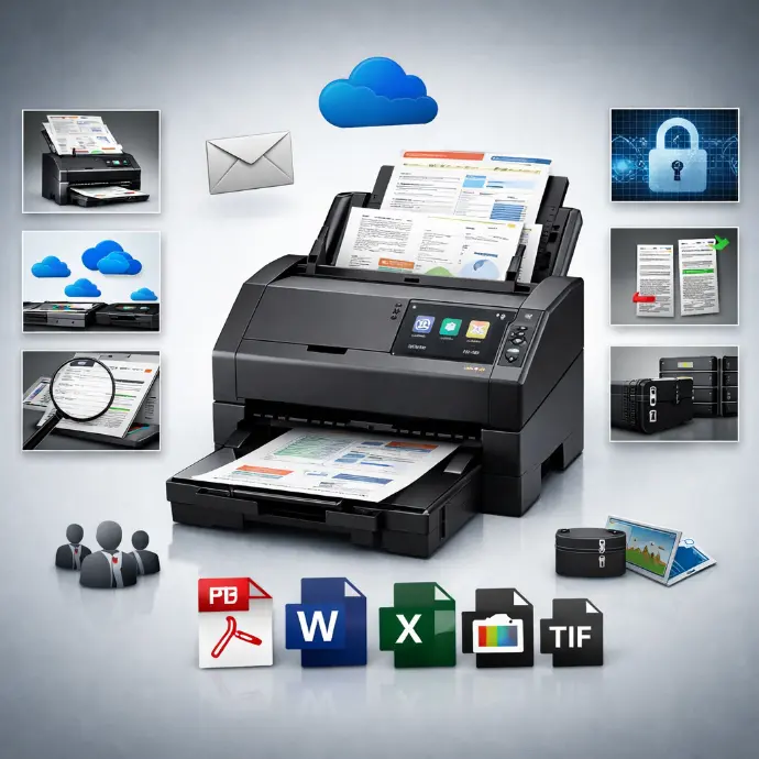 Scanner portable - mobilité et numérisation sur le terrain