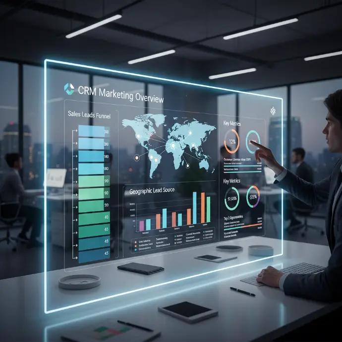 Email marketing CRM - campagnes personnalisées et segmentation