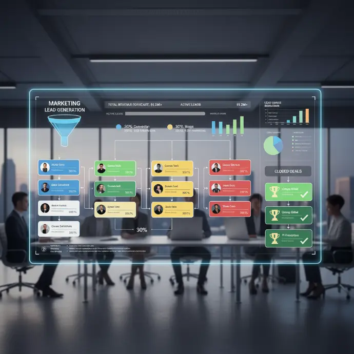 CRM marketing cloud - accès et collaboration en temps réel