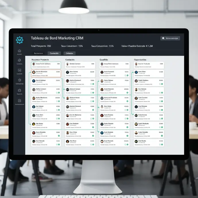 Intégration CRM marketing - données client et campagnes unifiées