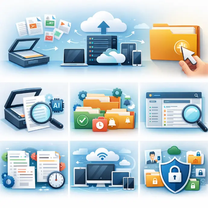 Archivage documents - conservation et accès aux archives