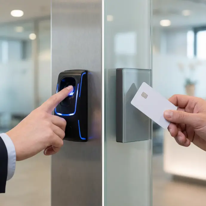Biometric Access Control vs. Badges: Which Solution is Right for Your Small B... - Pro'Audit