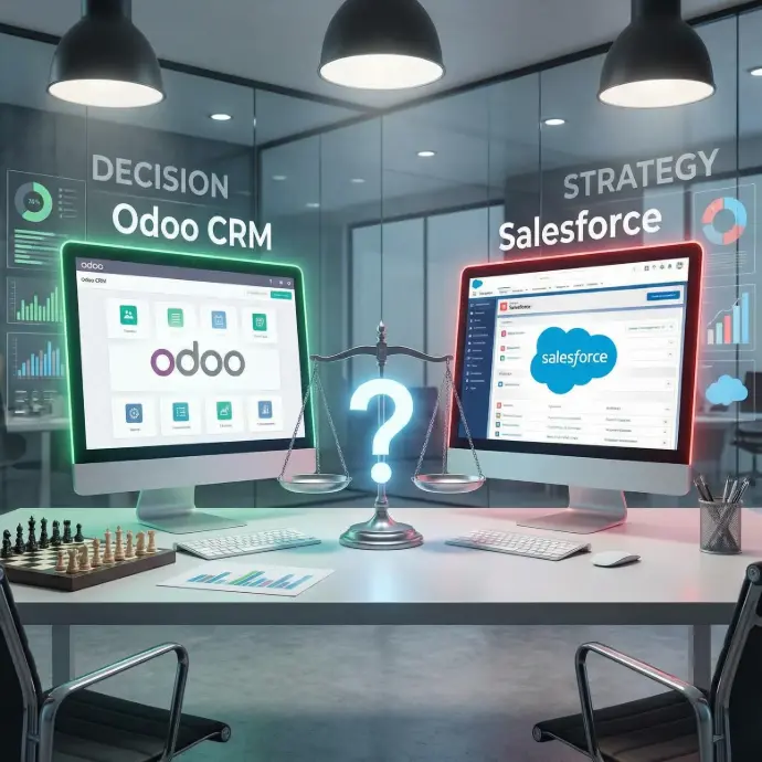 Odoo CRM vs Salesforce: Which CRM Should You Choose for Your Small Business? - Pro'Audit