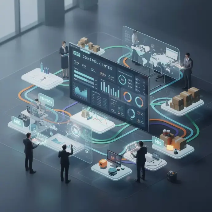 Modules ERP - comptabilité ventes achats stock et RH