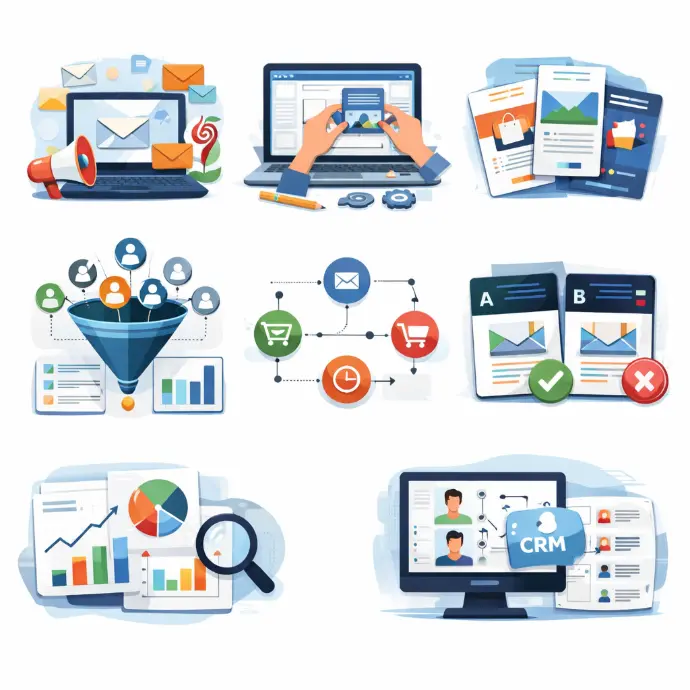 Automatisation email marketing - séquences et workflows automatisés