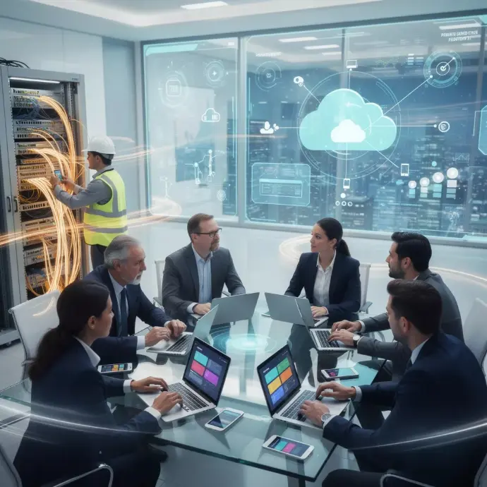 Collaboration cloud - partage de documents et travail en équipe