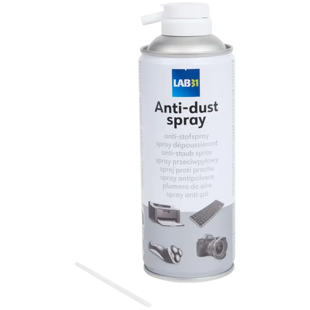 Anti-dust spray LAB31 Gaz Dépoussiérant Bombe Air Sec 400 ML