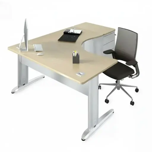 🪑 Bureau d'Angle Ergonomique
