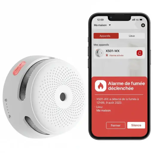 🔥 Détecteur de Fumée Connecté