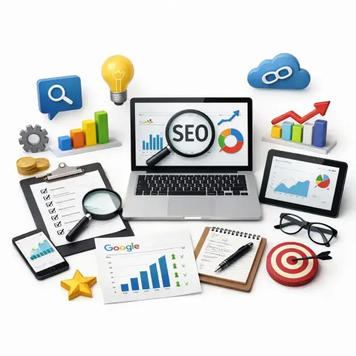 🔍 Référencement SEO - Forfait Mensuel