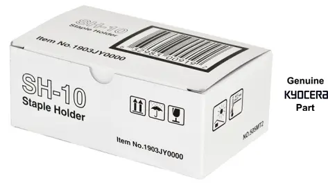 KYOCERA SH10 KIT AGRAFES DF710/BF710 (Kit agrafes 3x5000 pour DF7100-BF730-BF9100-BF9110) 